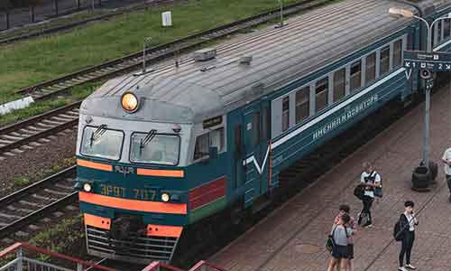 Train freight service image